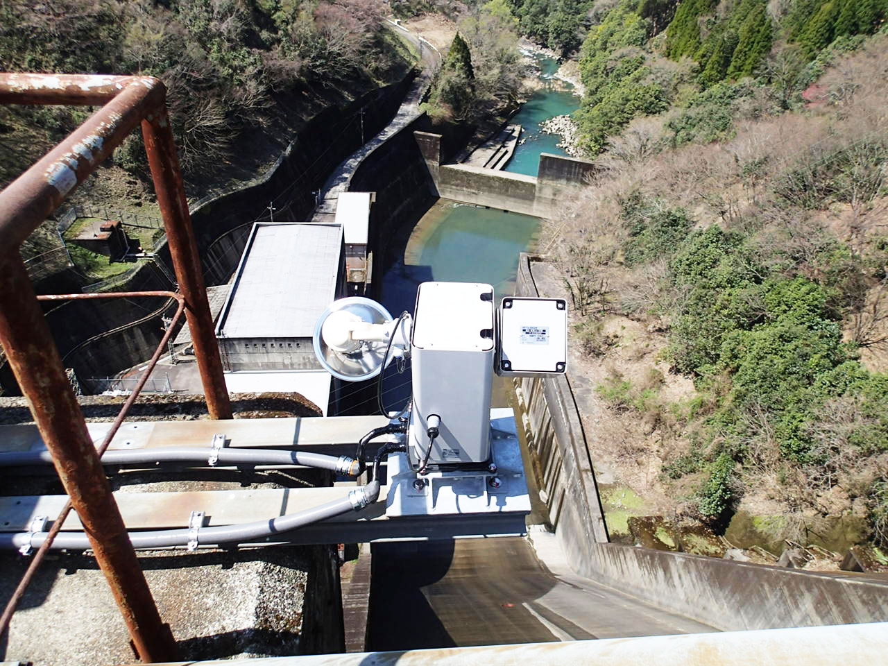 防災情報発信強化ゲートカメラ工事